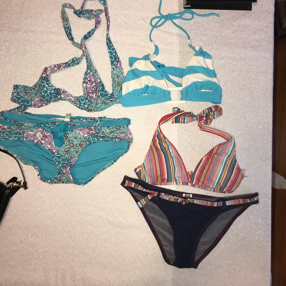 Ladies Small Bathing Suit Bottoms and Tops